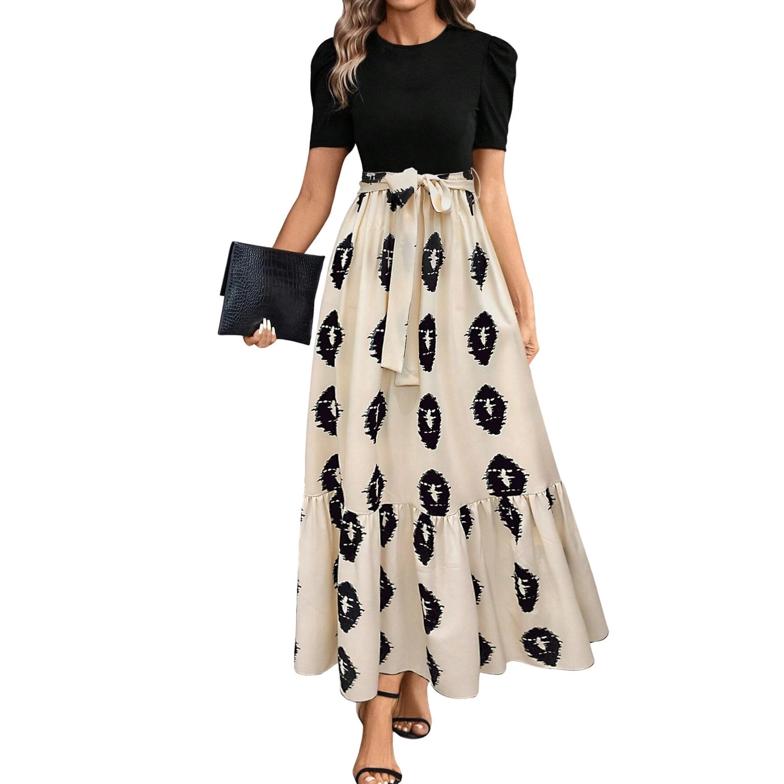leopard print maxi dress Bandeau Summer Holiday Outfit – Styledup.co.uk Staff Faves Talbots Flawless Five-Pocket Straight Size:CA 12