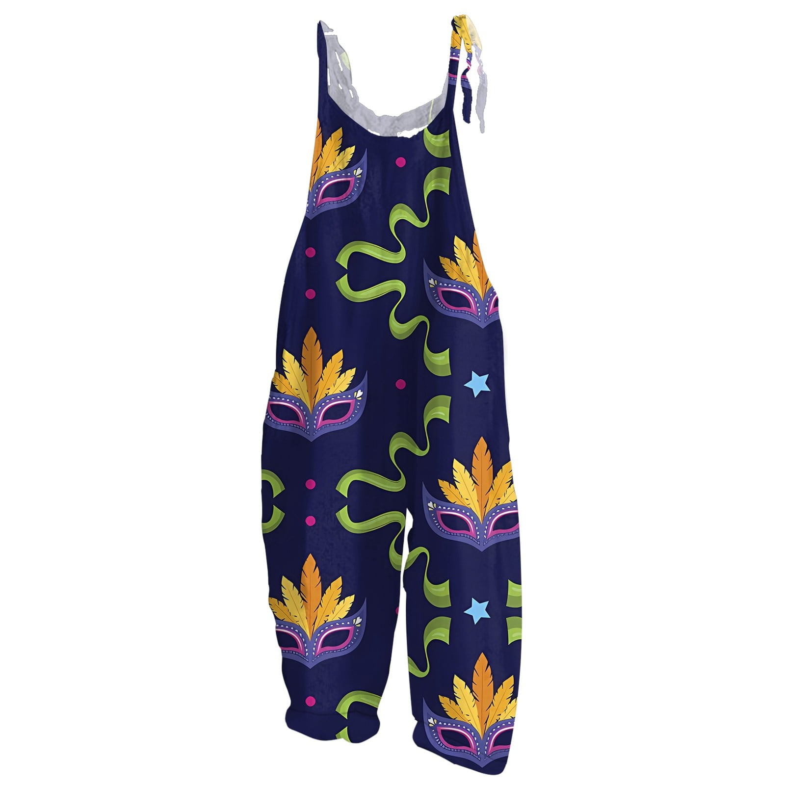 black mardi gras jumpsuit