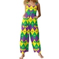mardi gras overalls kids
