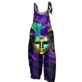 mardi gras overalls sequin