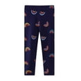thumbnail image 1 of bbymog Girls Cotton Leggings Fashion Graphic Yoga Sweatpants for Girls Clothes for Kids Navy 3 Years, 1 of 4