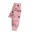 thumbnail image 1 of bbymog Girls Pajamas Size 10-12 Winter Warm Elastic Waist Girls Sweatpants Nightwear Casual Soft Home Pants for Girls Baby Boy Pants Pink 100, 1 of 2