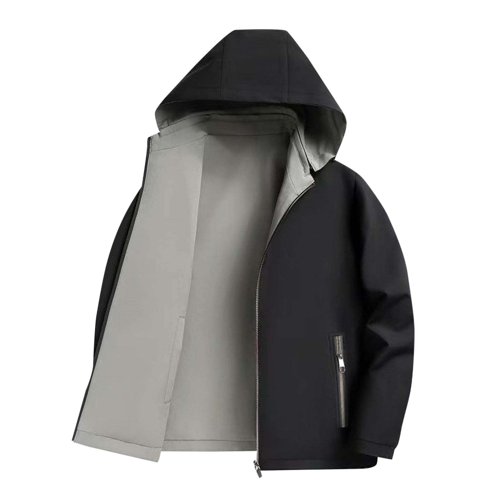 BE Men's Oversized Loose Zip Jacket main image 1