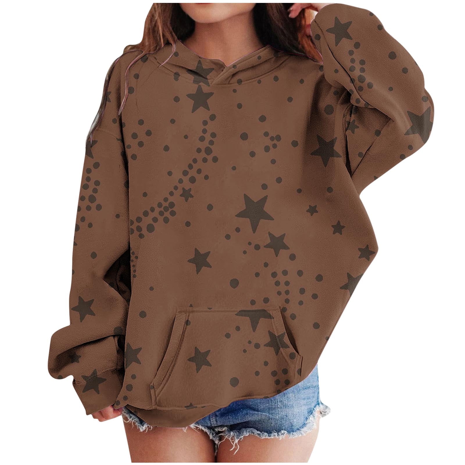 Women/Junior Long Sleeve Jeweled Hoodie