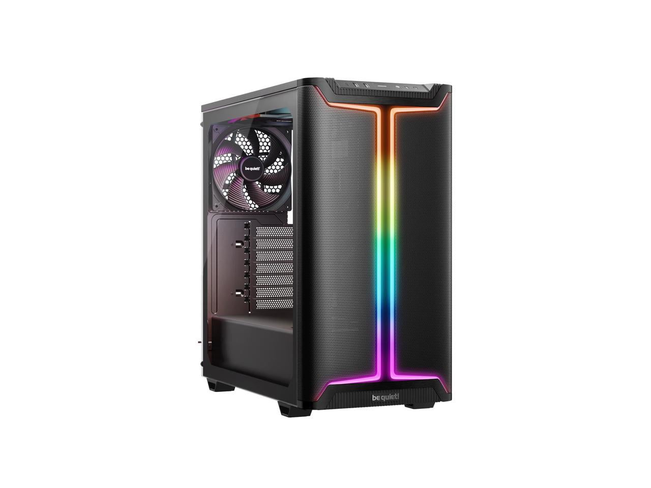 be quiet! PURE Base 501 DX BGW76 Black ABS / Steel / Tempered Glass ATX Mid Tower Cases (Computer Cases - ATX Form)