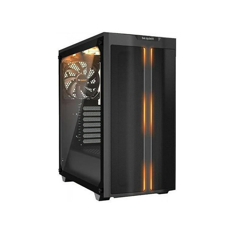 be quiet! Pure Base 500DX Black, ATX Computer Case, ARGB, Mid Tower,  Tempered Glass Window 