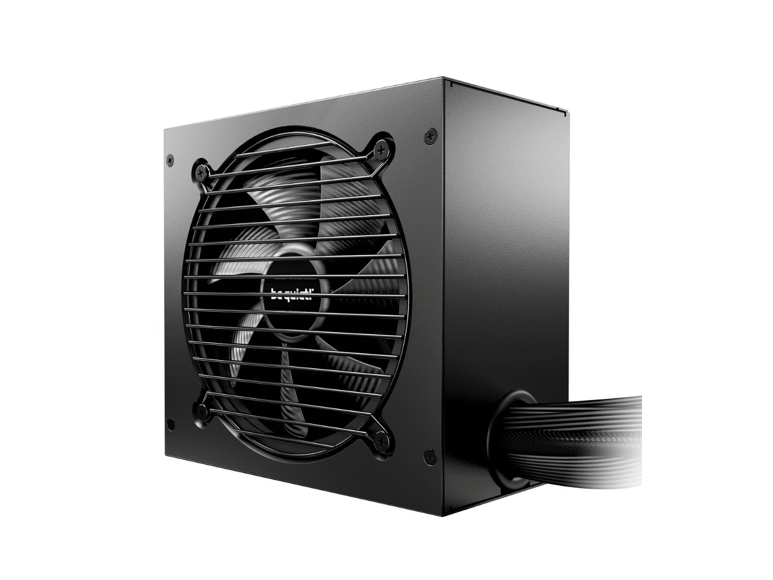 be quiet Pure Power 12 650W 650 W ATX (ATX3.1/ ATX3.0 Compatible) 80 PLUS GOLD Certified Non-Modular ATX 12V Power Supplies