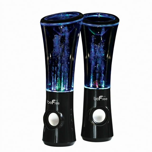 beFree Sound 936103897M Multimedia Dancing Water Speaker Black (936103897M)
