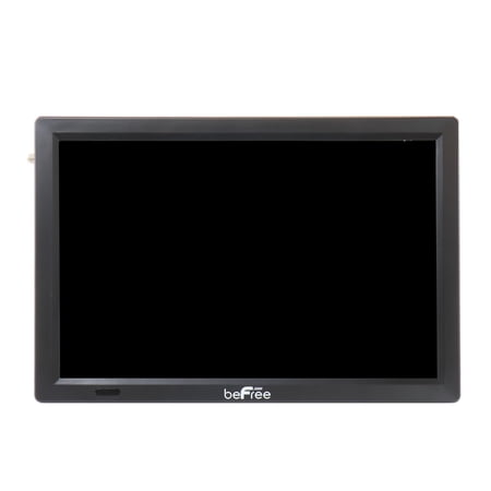 beFree Sound Portable 14 Inch LED TV with HDMI, SD/MMC, USB, VGA, AV In/Out and Built-in Digital Tuner in Black