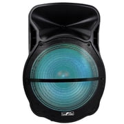 beFree Sound Wireless Bluetooth 18" Portable Party Speaker Black 936106466M