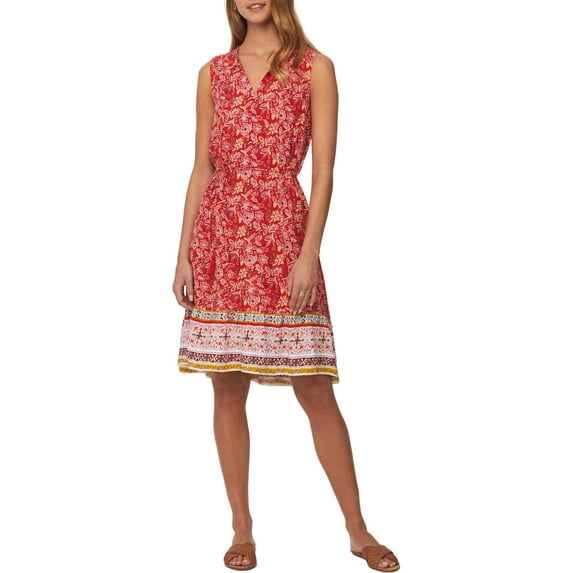 beachlunchlounge Lou Lou Sleeveless Dress with Ruffle Hem