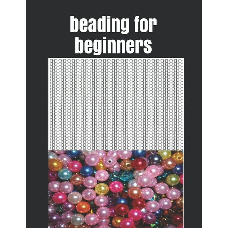 beading for beginners: Seed Bead Pattern book sheet to Create Your