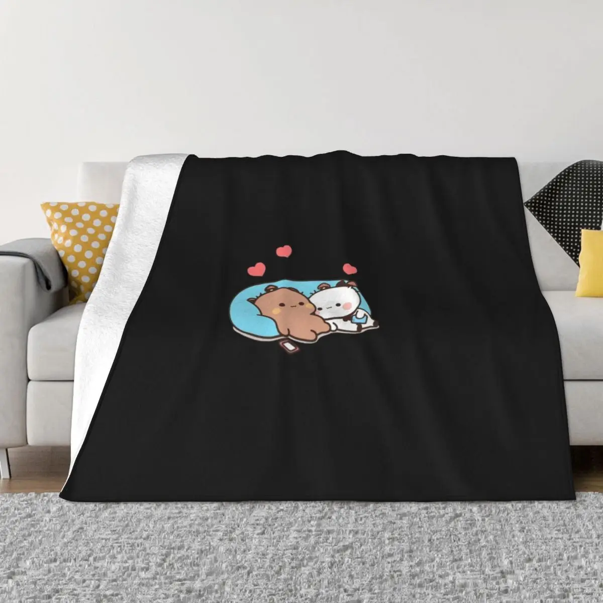 bear and panda bubu dudu balloon Throw Blanket Multi Purpose Sofas Weighted Blankets Xinyi Walmart