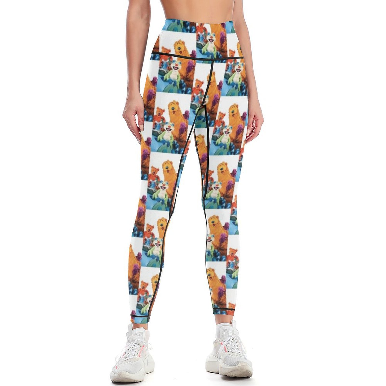 bear in the big blue house Leggings legging gym sportswear gym Leginsy push up Womens Leggings