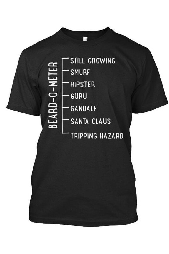 beard Tee T-Shirt Made in the USA Size S to 5XL