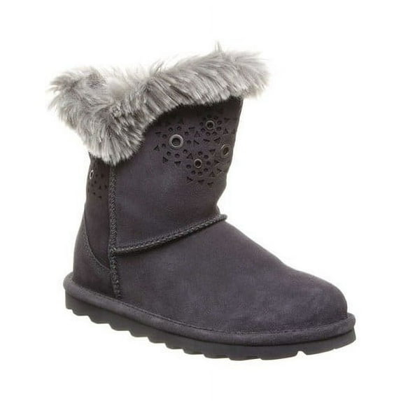 bearpaw women's andrea fashion boot, charcoal, m8 m us