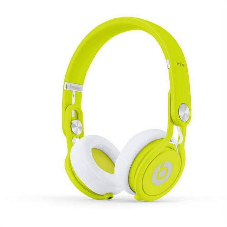 Yellow hairamber eyesgold tatoosblack headphones