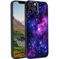 thumbnail image 1 of beautiful-dark-purple-galaxy-1 Phone Case, Designed for iPhone 13 Pro Case Soft Silicon for women girls boys wife gift,Shockproof Phone Cover, 1 of 1