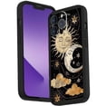 thumbnail image 1 of beautiful-illustration-sun-and-moon-3 Phone Case, Designed for iPhone 14 Pro Max Case Soft Silicon for women girls boys wife gift,Shockproof Phone Cover, 1 of 1