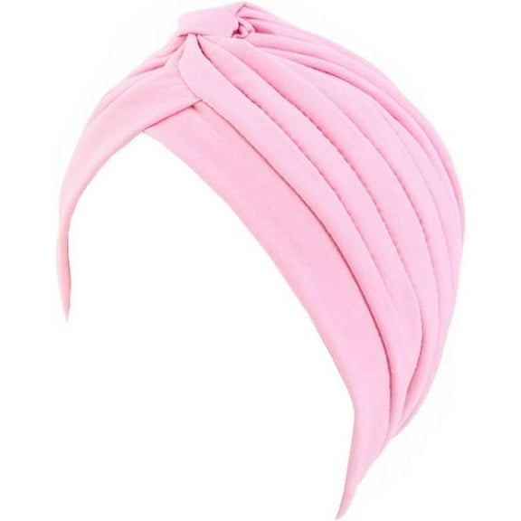 beauty  Women's Cotton Turban Head Wrap Cancer Chemo Beanies Cap Headwear Cap Bonnet Hair Loss Hat
