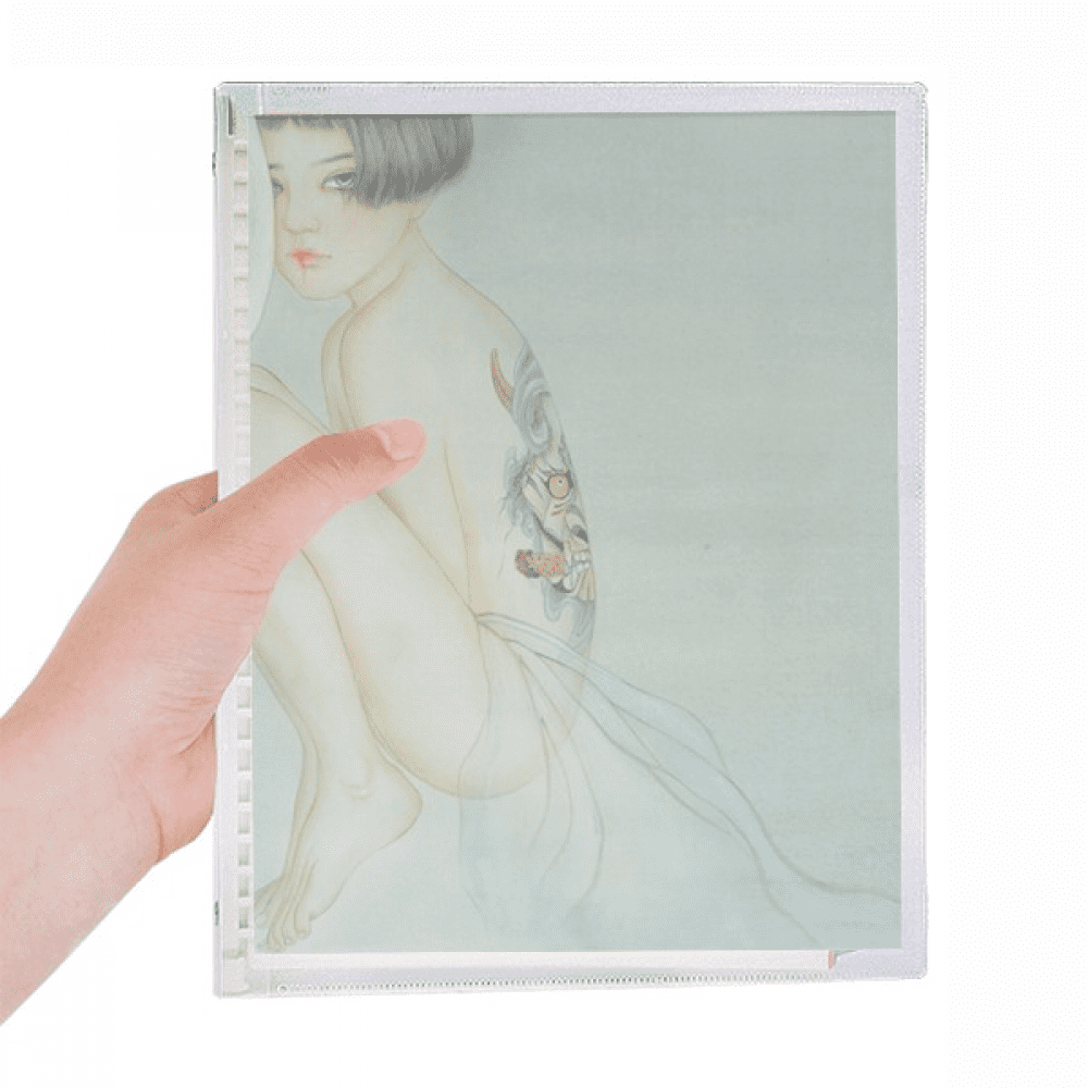 beauty head chinese style watercolor notebook loose diary refillable journal statiry