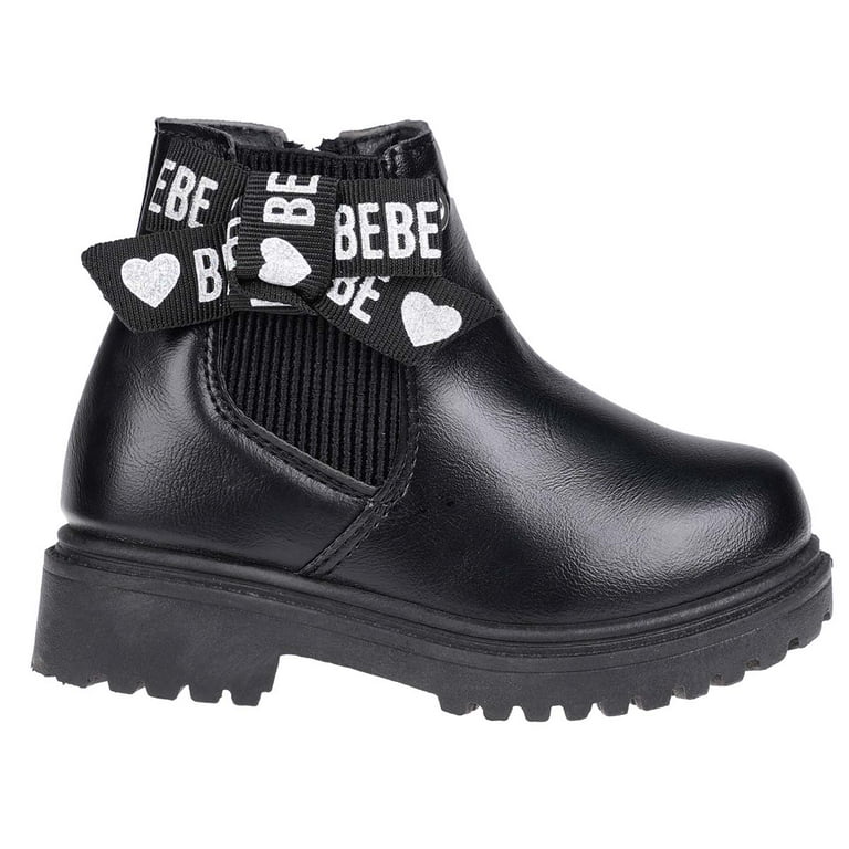 Toddler girl black chelsea boots sale