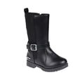 thumbnail image 1 of bebe Comfortable Western Riding Boots for Toddler Girls, Black (Size 8), 1 of 8