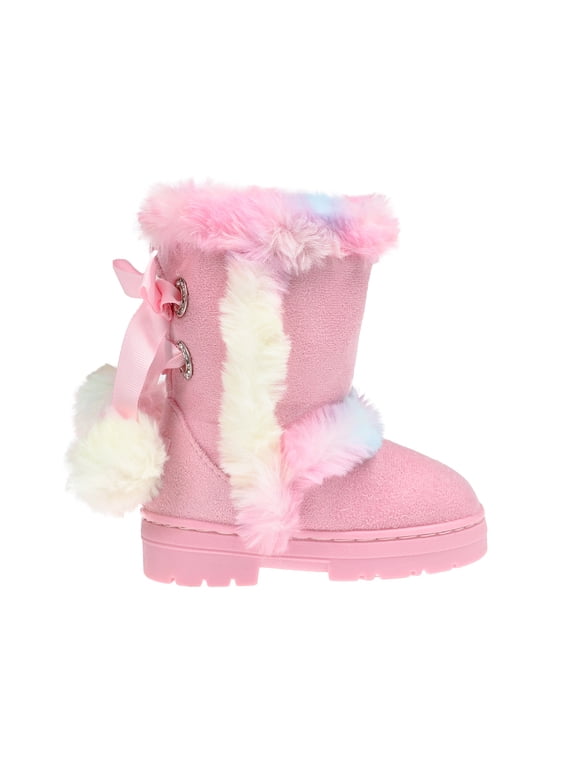 Fashion Winter Warm Boots For Little Girls, Size 3