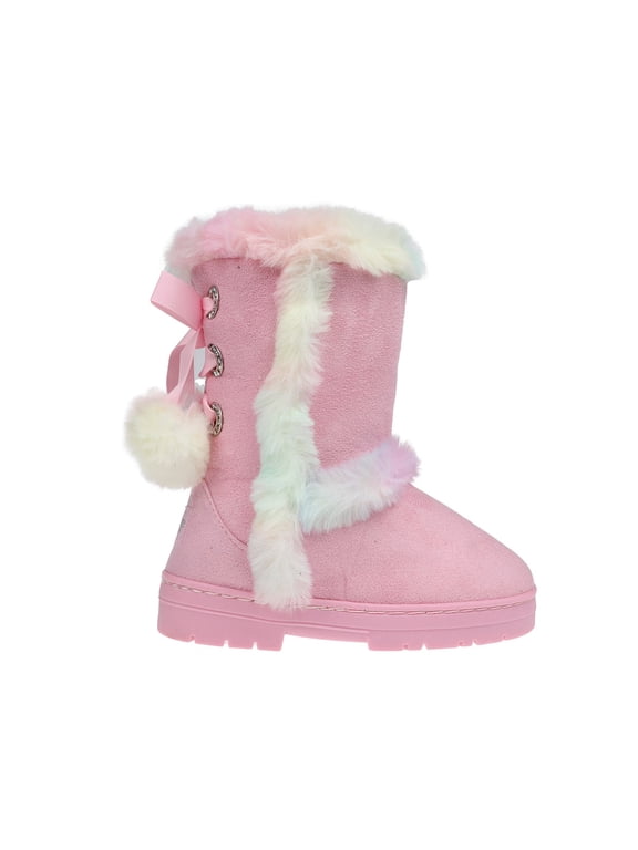Fashion Winter Warm Boots For Toddler Girls, Size 5