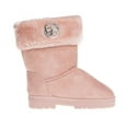 thumbnail image 1 of bebe Faux Fur Trendy Winter Boots for Little Girls, Size 3, 1 of 9
