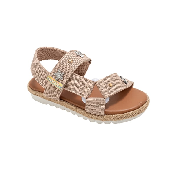 bebe Girl's Sport Fashion Sandals – Comfortable Shoes with Playful Charms (Little Kid/Big Kid)