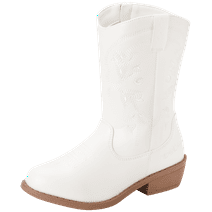 bebe Girls’ Cowgirl Boots – Classic Western Roper Boots (Toddler/Girl)