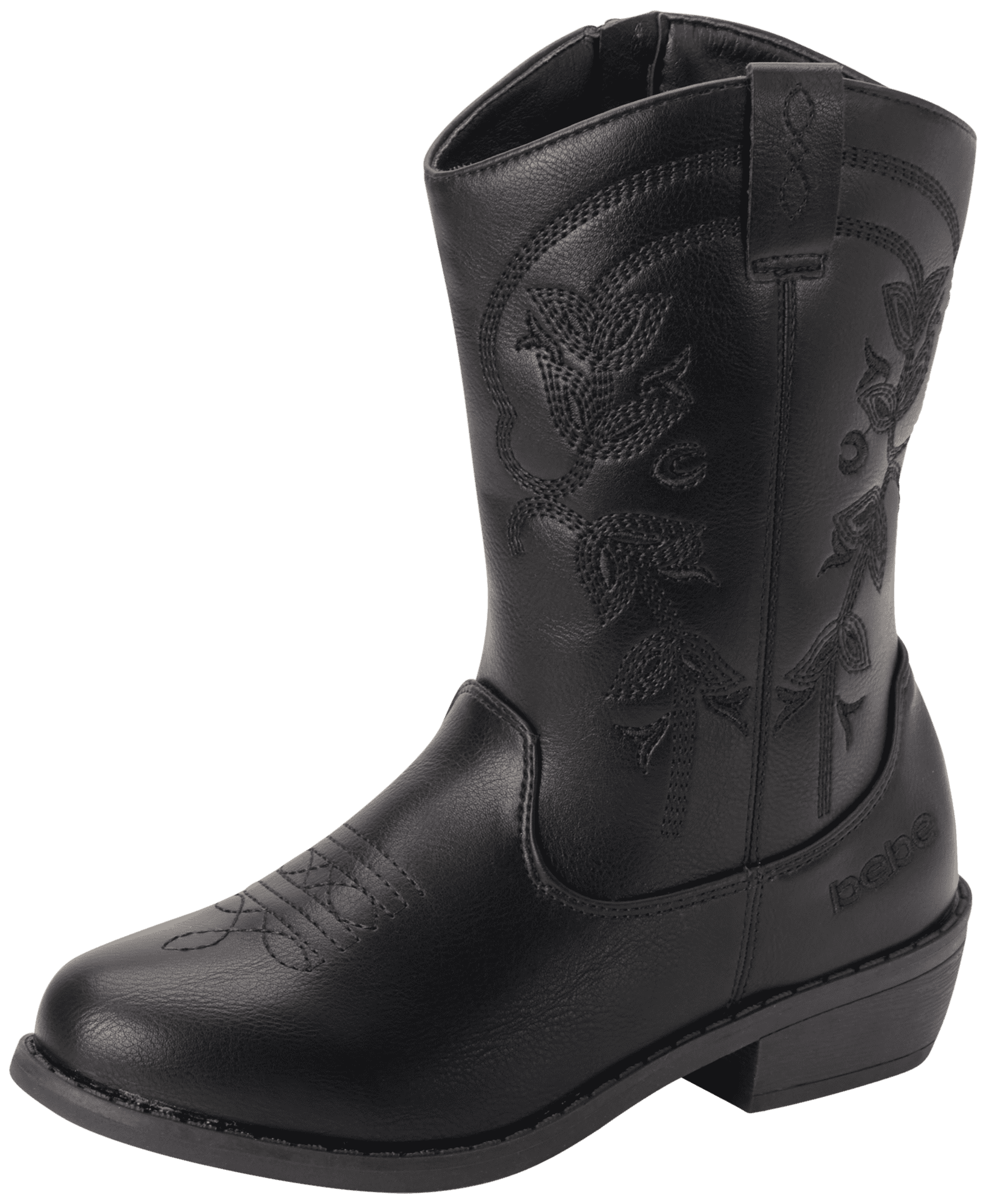 bebe Girls’ Cowgirl Boots – Classic Western Roper Boots (Toddler/Girl ...