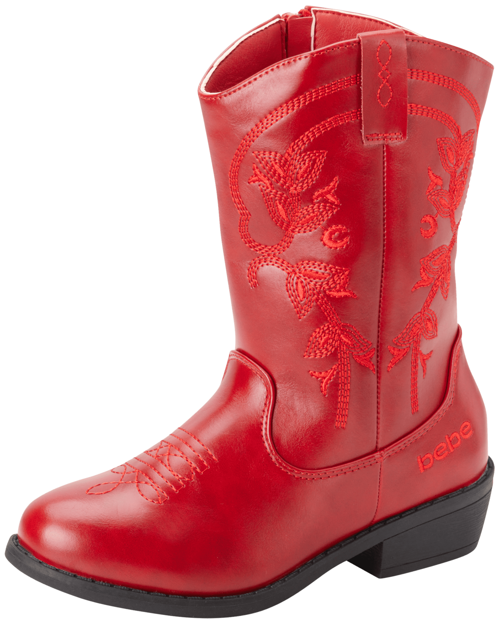 bebe Girls’ Cowgirl Boots – Classic Western Roper Boots (Toddler/Girl ...