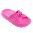 thumbnail image 1 of bebe Girls' Sandals - Comfortable Slides For Kids, Platform Sandals and Slippers for Girls (Little Girl/Big Girl), 1 of 9