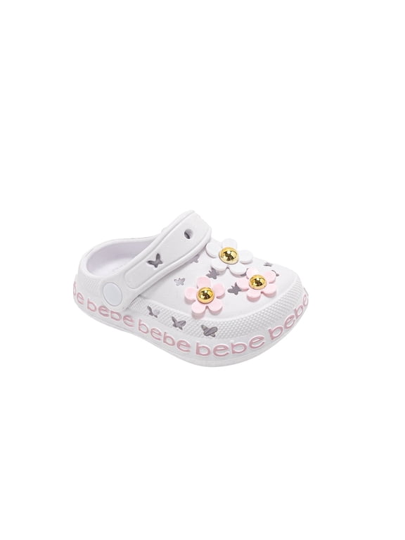 Toddler Girls EVA Clogs – Lightweight Slip-On Shoes with Charms