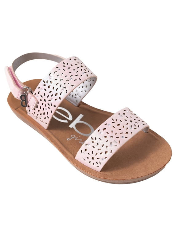 Girls' Sandals - Kids' Open Toe Summer Shoes, Perfect Flat Sandals for Girls (Little Girl/Big Girl)