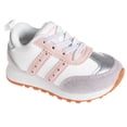 thumbnail image 1 of bebe Girls' Shoes - Jogger Sneakers for Toddler Comfortable and Breathable Shoes for Toddler, 1 of 9