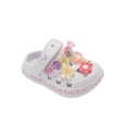thumbnail image 1 of bebe Toddler Girls EVA Clogs – Lightweight Slip-On Shoes with Charms, 1 of 7