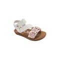 thumbnail image 1 of bebe Toddler Girl's Sandals – Cute Flat Adjustable Summer Strappy Sandals for Toddler/Little Kid/Big Kid, 1 of 8