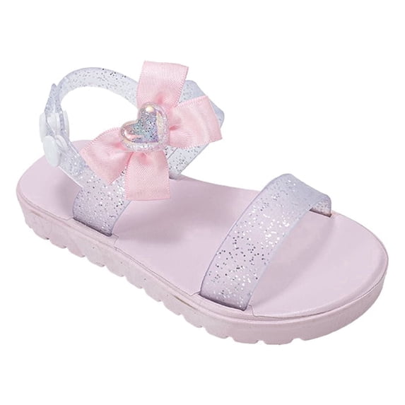 bebe Toddler Girls PCU Sandals – Cute Charm Slip-On Sandals