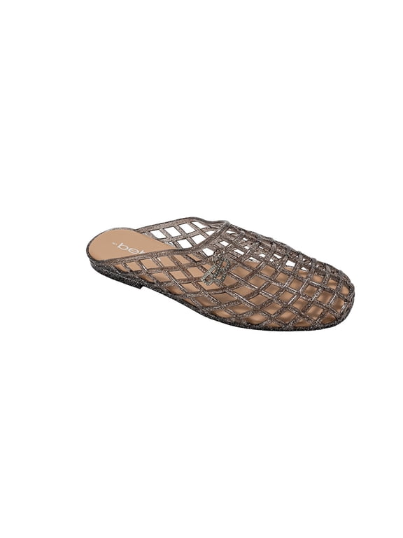 Women’s Jelly Sandals – Cute Flat Sandals, Jelly Shoes for Women with Dangling Charms