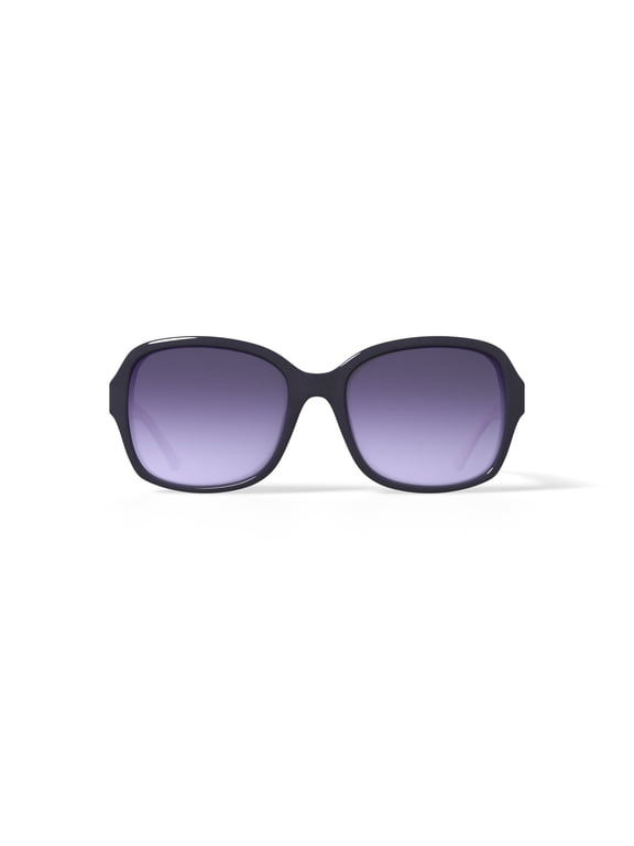 Women's Rx'able Fashion Sunglasses, BBOS1000, Black, 54-17-135, with Case