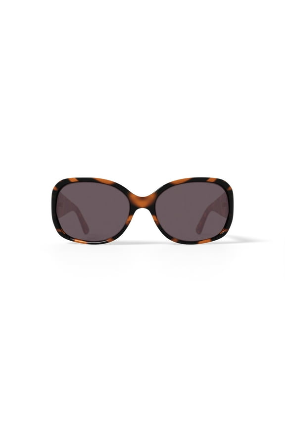 Women's Rx'able Fashion Sunglasses, BBOS1001, Tortoise, 57-17-135, with Case