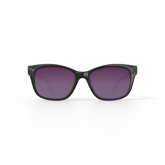 bebe Women's Rx'able Fashion Sunglasses, BBOS1005, Black, 54-16-140, with Case