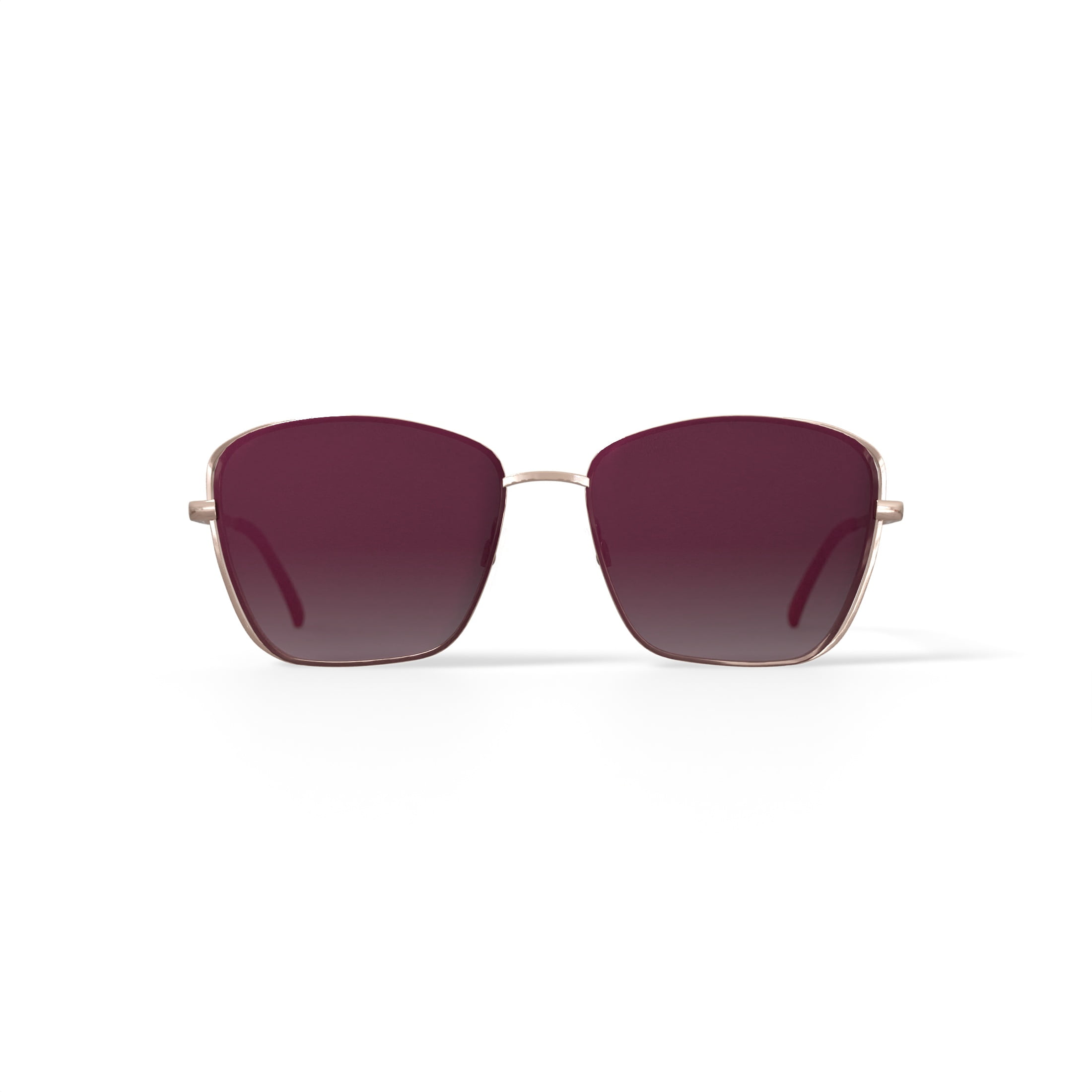 bebe Women's Rx'able Fashion Sunglasses, BBOS2000, Rose Gold, 55-16-140, with Case