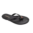 thumbnail image 1 of bebe Women’s Flat Sandals – Cute Summer Sandals for Women, Stylish Beach Shoes and Flats, 1 of 8