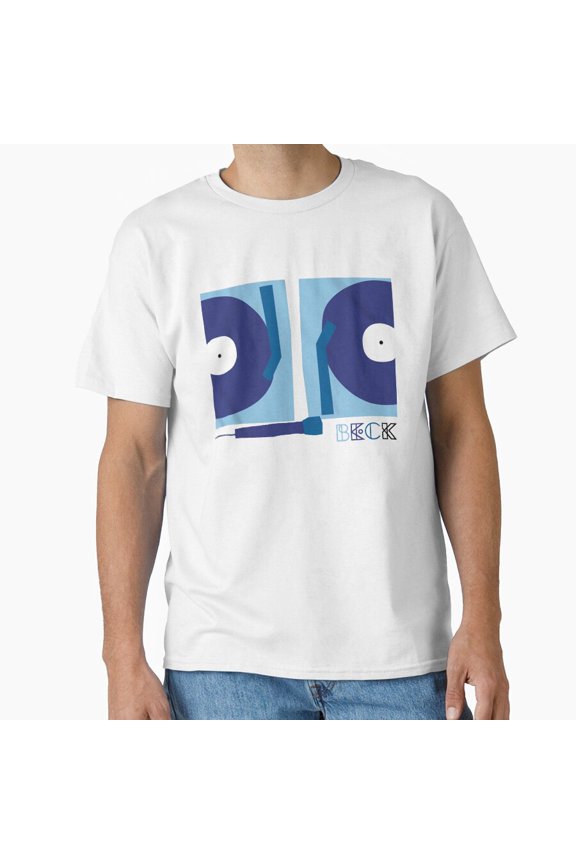beck two turntables Vintage Graphic Retro T-Shirt