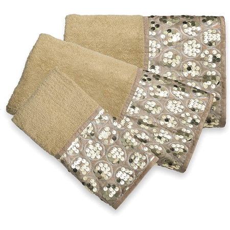 bed bath n more Luxury Bath Accessory 3-Piece Towel Set