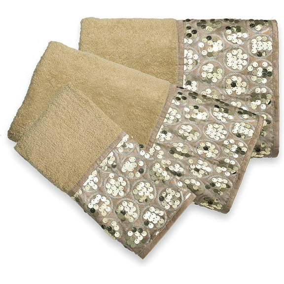 bed bath n more Luxury Bath Accessory 3-Piece Towel Set